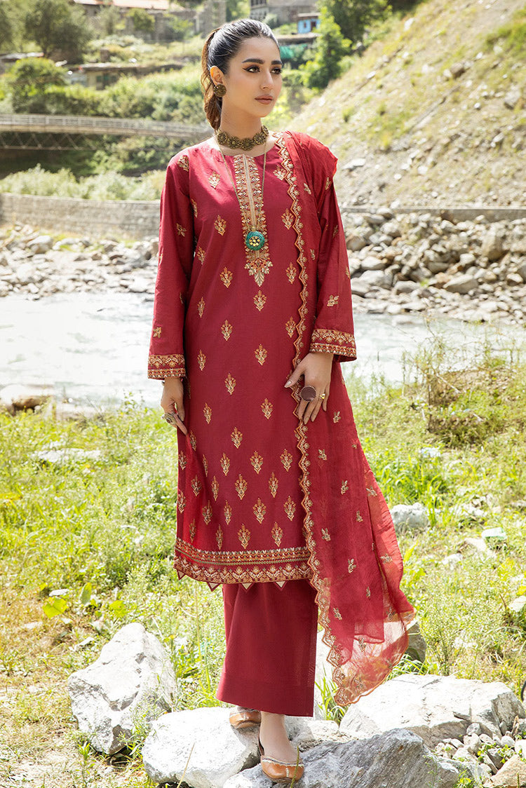 Picture of Safwa - Clara Premium Embroidered Cotton Lawn Collection - CAA-07 - Available at Raja Sahib