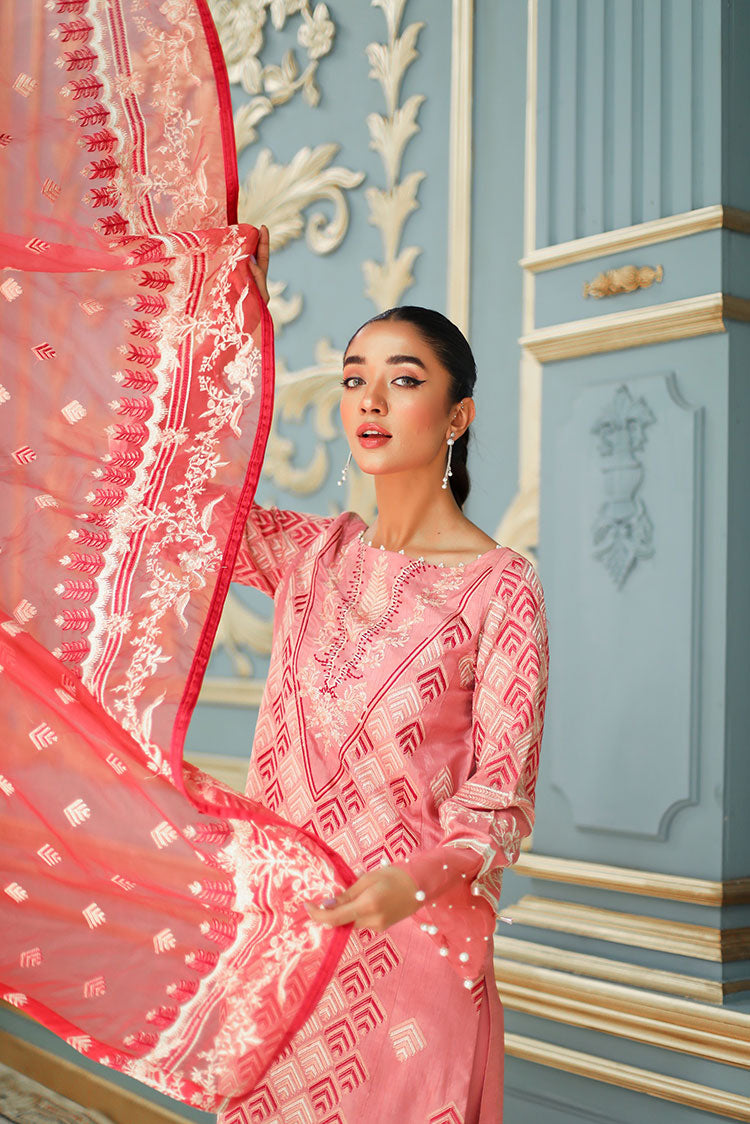 Picture of Shanyera - D3-Pink Delicacy Aria Winter Pret Collection - Available at Raja Sahib