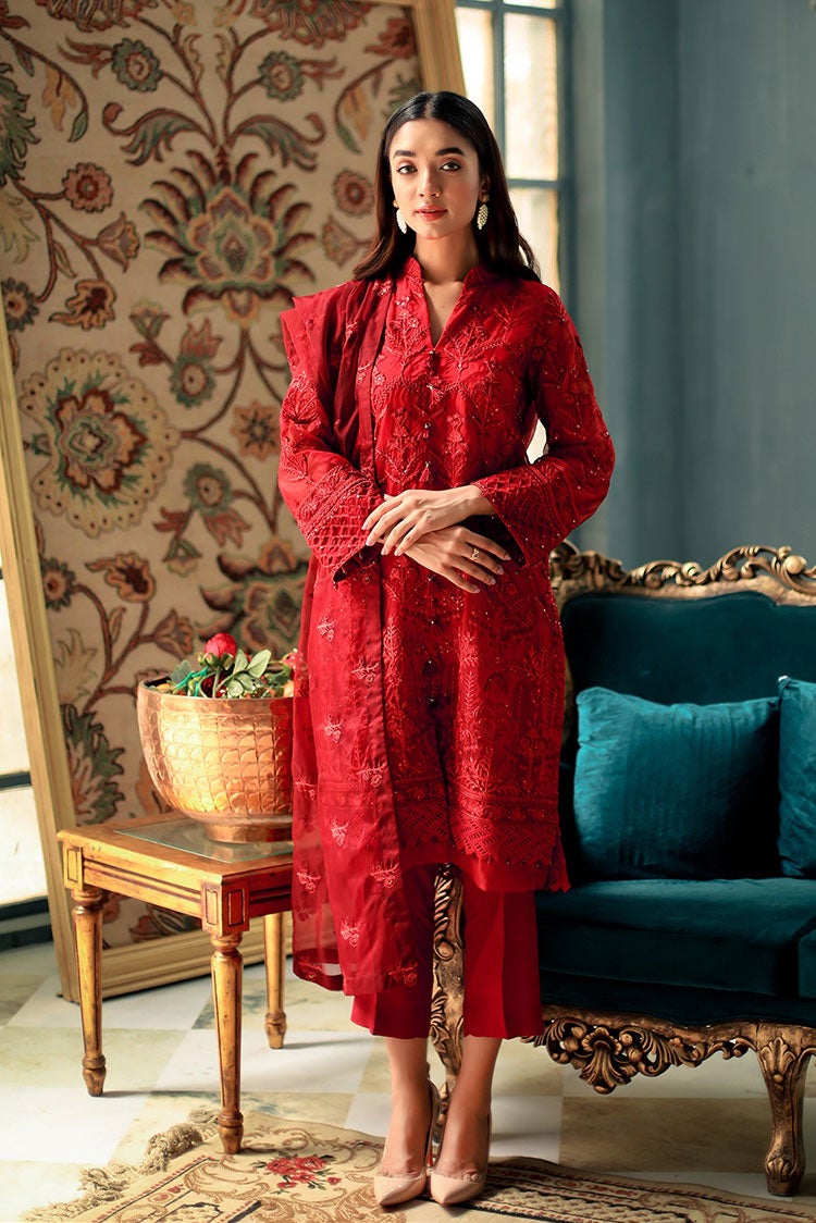 Picture of Shanyera - D6-Ruby Glaze Aria Winter Pret  Collection - Available at Raja Sahib