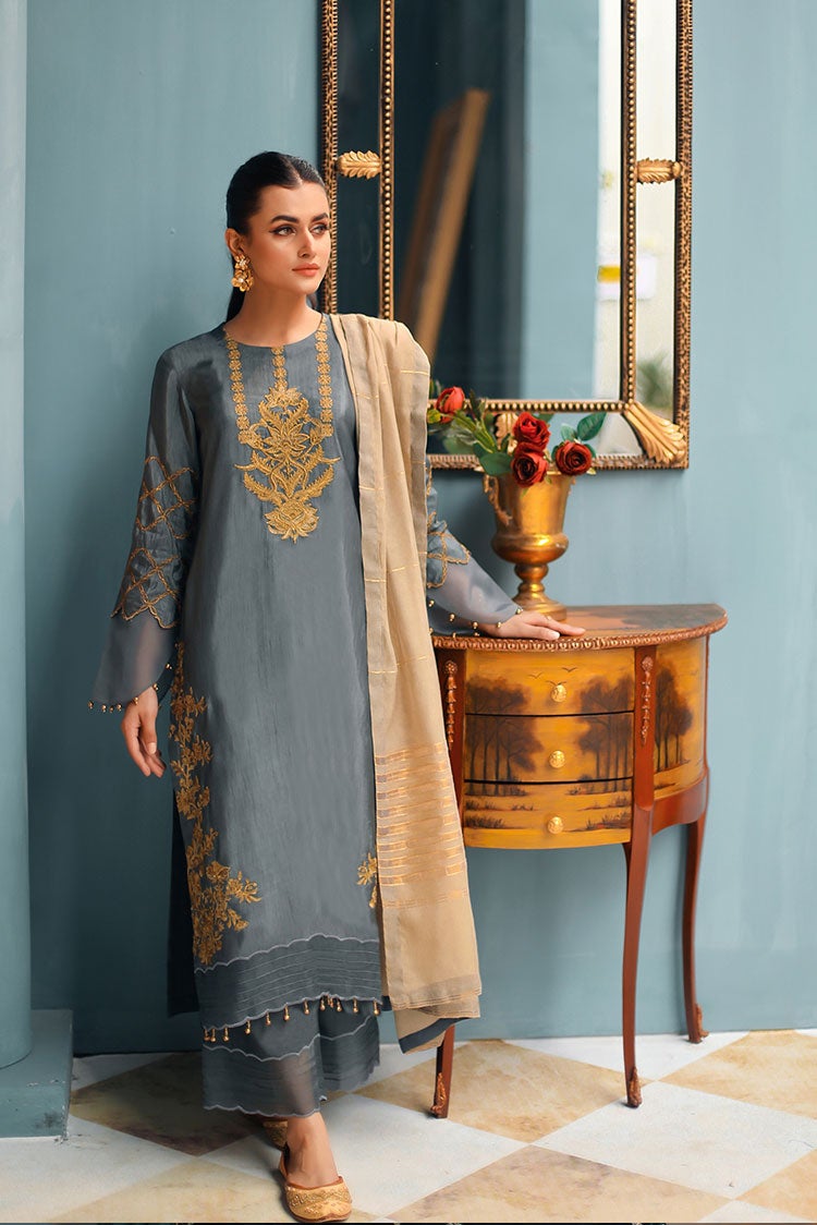 Picture of Shanyera - D8-Dusky Charm Aria Winter Pret Collection - Available at Raja Sahib