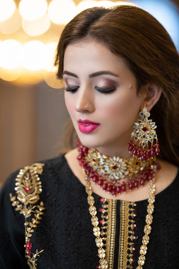 Picture of Maryam Malik - Eleganza Luxury Pret - Dark Night - Available at Raja Sahib