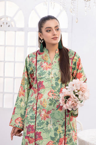 Picture of Ellena - 2-PC Unstitched Digital Printed Lawn Suit - Available at Raja Sahib