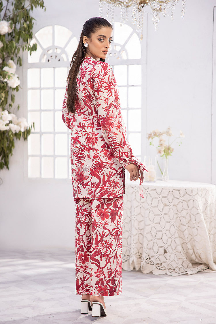 Picture of 2-PC Unstitched Digital Printed Lawn Suit - Available at Raja Sahib