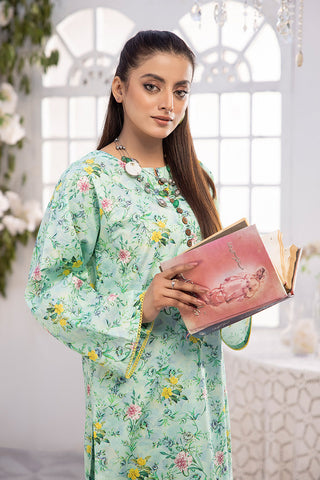 Picture of Ellena - 2-PC Unstitched Digital Printed Lawn Suit - Available at Raja Sahib