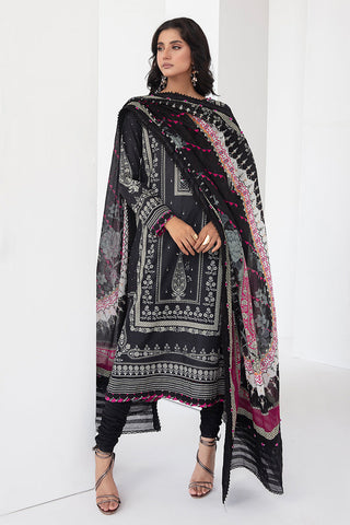 Picture of Ellena - 3-PC Unstitched Digital Printed Lawn Suit - Available at Raja Sahib