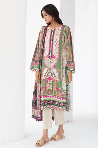 Picture of Ellena - 3-PC Unstitched Digital Printed Lawn Suit - Available at Raja Sahib