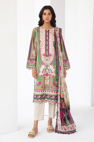 Picture of Ellena - 3-PC Unstitched Digital Printed Lawn Suit - Available at Raja Sahib