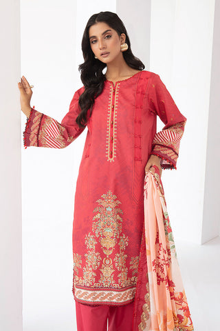 Picture of Ellena - 3-PC Unstitched Digital Printed Lawn Suit - Available at Raja Sahib