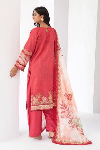 Picture of Ellena - 3-PC Unstitched Digital Printed Lawn Suit - Available at Raja Sahib