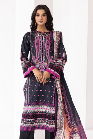 Picture of Ellena - 3-PC Unstitched Digital Printed Lawn Suit - Available at Raja Sahib