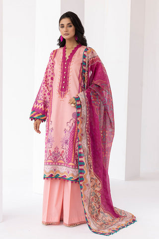 Picture of Ellena - 3-PC Unstitched Digital Printed Lawn Suit - Available at Raja Sahib