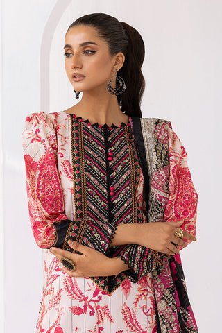 Picture of Ellena - 3-PC Unstitched Digital Printed Lawn Suit - Available at Raja Sahib