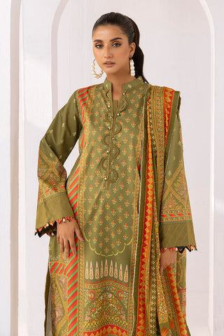 Picture of Ellena - 3-PC Unstitched Digital Printed Lawn Suit - Available at Raja Sahib