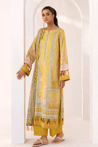 3-PC Unstitched Digital Printed Lawn Suit