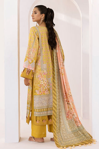 3-PC Unstitched Digital Printed Lawn Suit