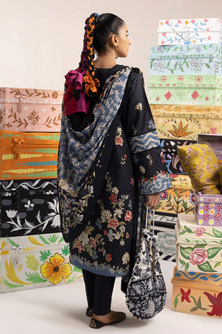 Picture of Ellena - 3-PC Unstitched Digital Printed Lawn Suit - Available at Raja Sahib