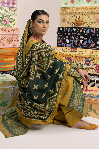 Picture of Ellena - 3-PC Unstitched Digital Printed Lawn Suit - Available at Raja Sahib