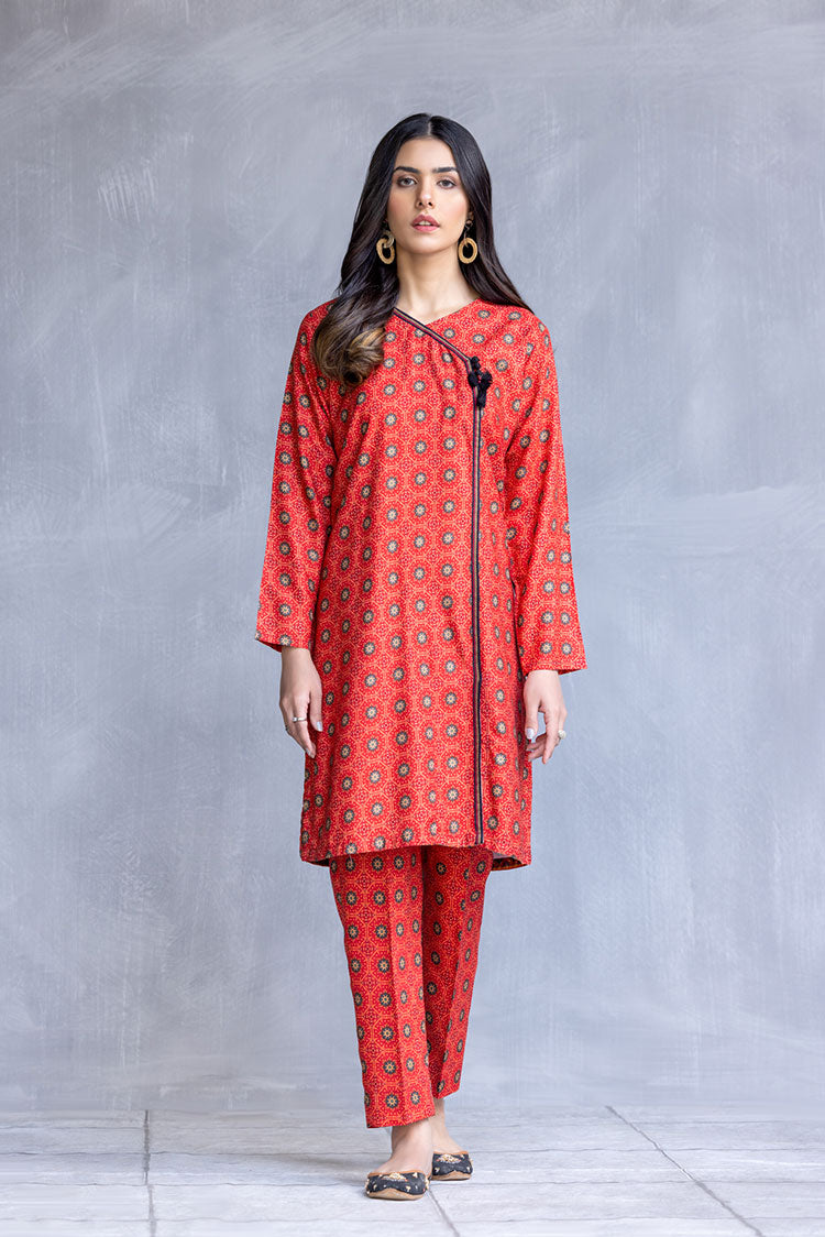 Picture of Ellena - 2-PC Stitched Twill Marina Suit - Available at Raja Sahib