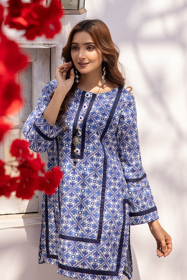 Picture of Ellena - 2-PC Stitched Printed Lawn Suit - Available at Raja Sahib