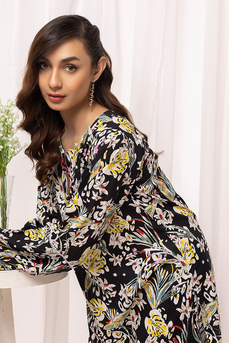 Picture of Ellena - 2-PC Stitched Printed Arabic Lawn Suit - Available at Raja Sahib