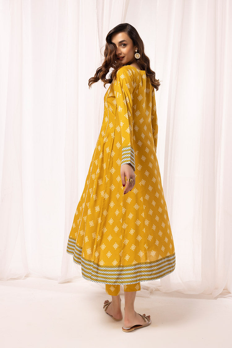 Picture of Ellena - 2-PC Stitched Printed Arabic Lawn Suit - Available at Raja Sahib