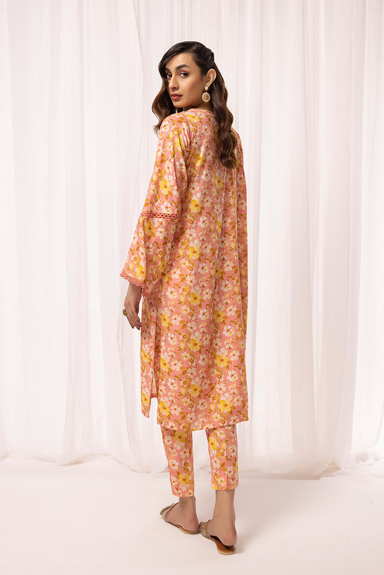 Picture of Ellena - 2-PC Stitched Printed Arabic Lawn Suit - Available at Raja Sahib