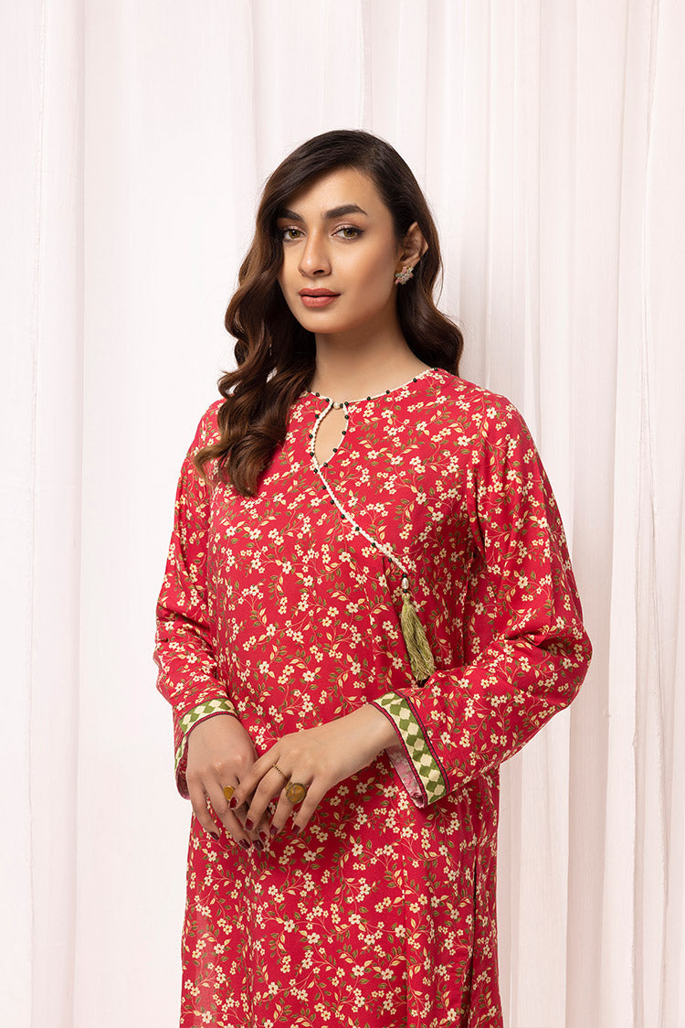 Picture of Ellena - 2-PC Stitched Printed Arabic Lawn Suit - Available at Raja Sahib