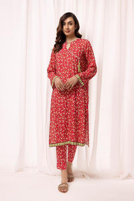 Picture of Ellena - 2-PC Stitched Printed Arabic Lawn Suit - Available at Raja Sahib