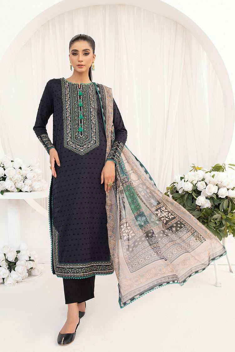 Picture of Ellena - 3-PC Stitched Embroidered Suit - Available at Raja Sahib