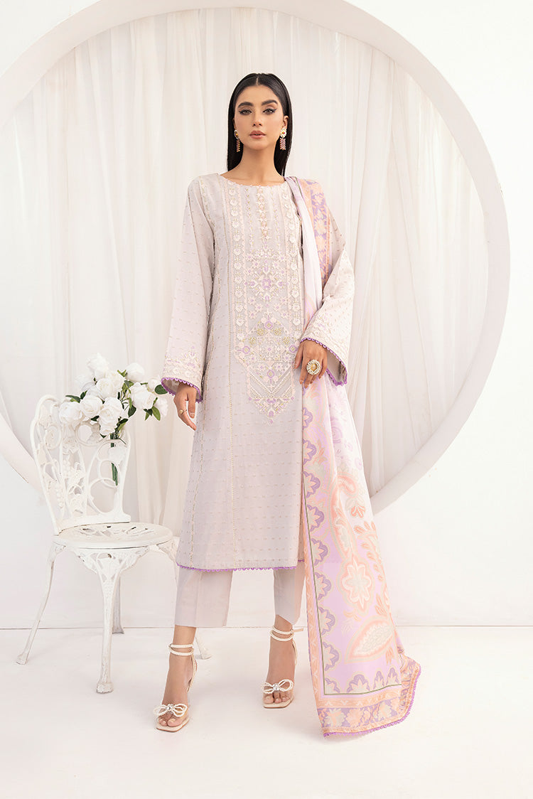 Picture of Ellena - 3-PC Stitched Embroidered Suit - Available at Raja Sahib