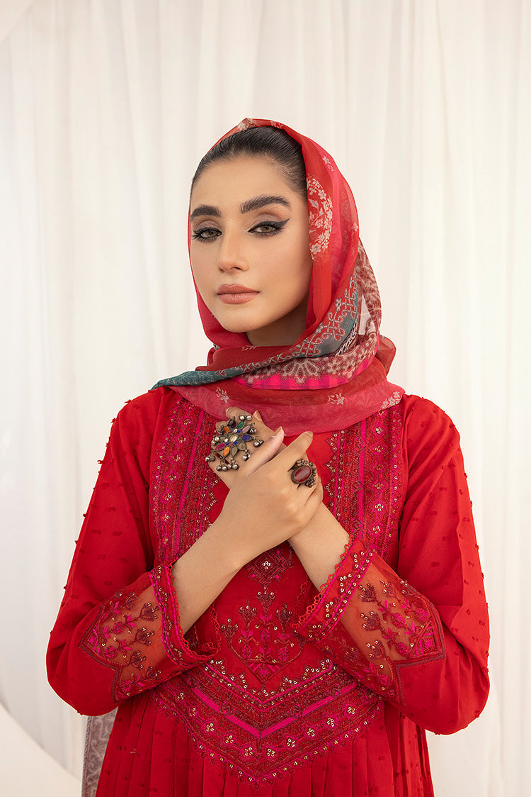 Picture of Ellena - 3-PC Stitched Embroidered Suit - Available at Raja Sahib