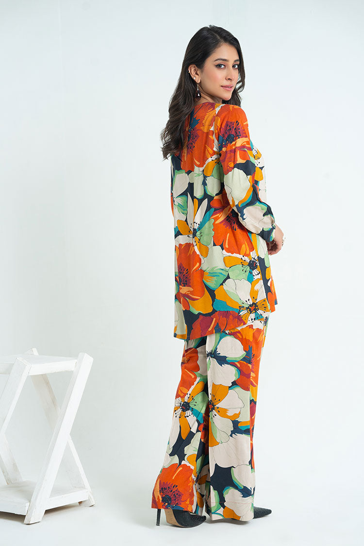 Picture of 2-PC Stitched Printed Marina Suit - Available at Raja Sahib