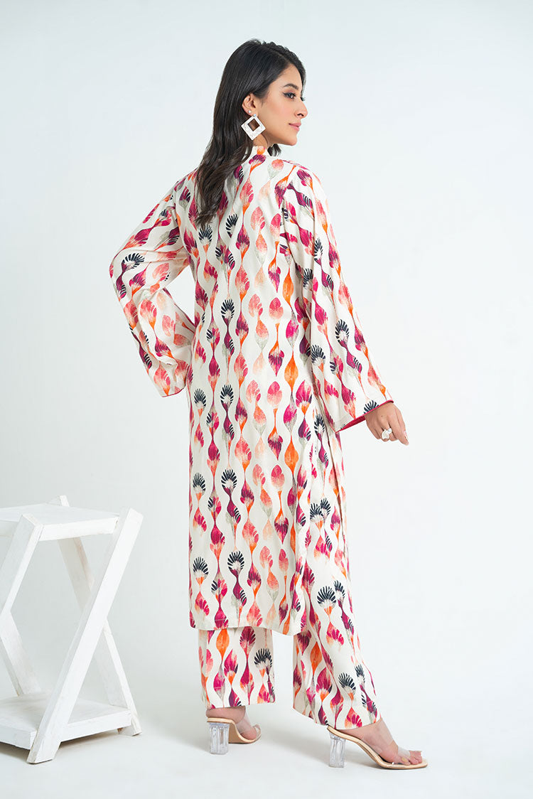 Picture of 2-PC Stitched Printed Marina Suit - Available at Raja Sahib