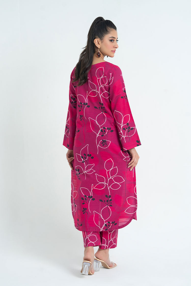 Picture of 2-PC Stitched Printed Khaddar Suit - Available at Raja Sahib