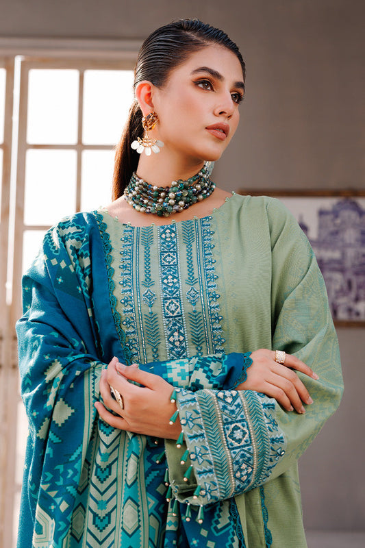 Picture of Ellena - 3-PC Unstitched Jacquard Suit - Available at Raja Sahib