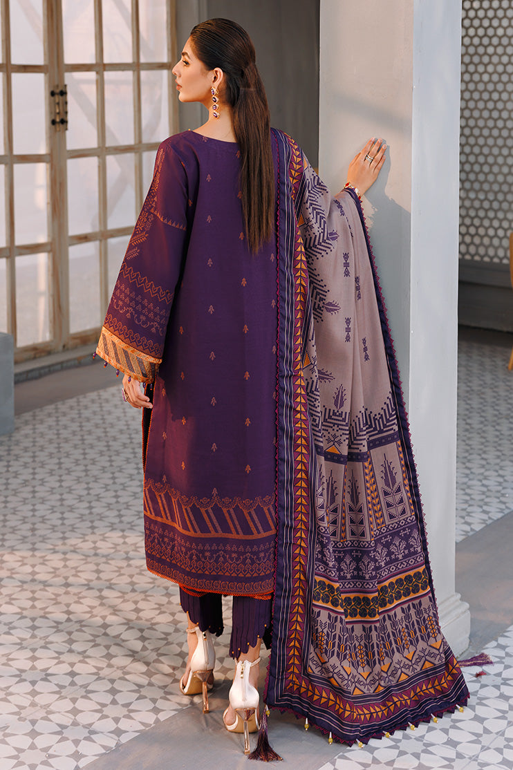 Picture of Ellena - 3-PC Unstitched Jacquard Suit - Available at Raja Sahib