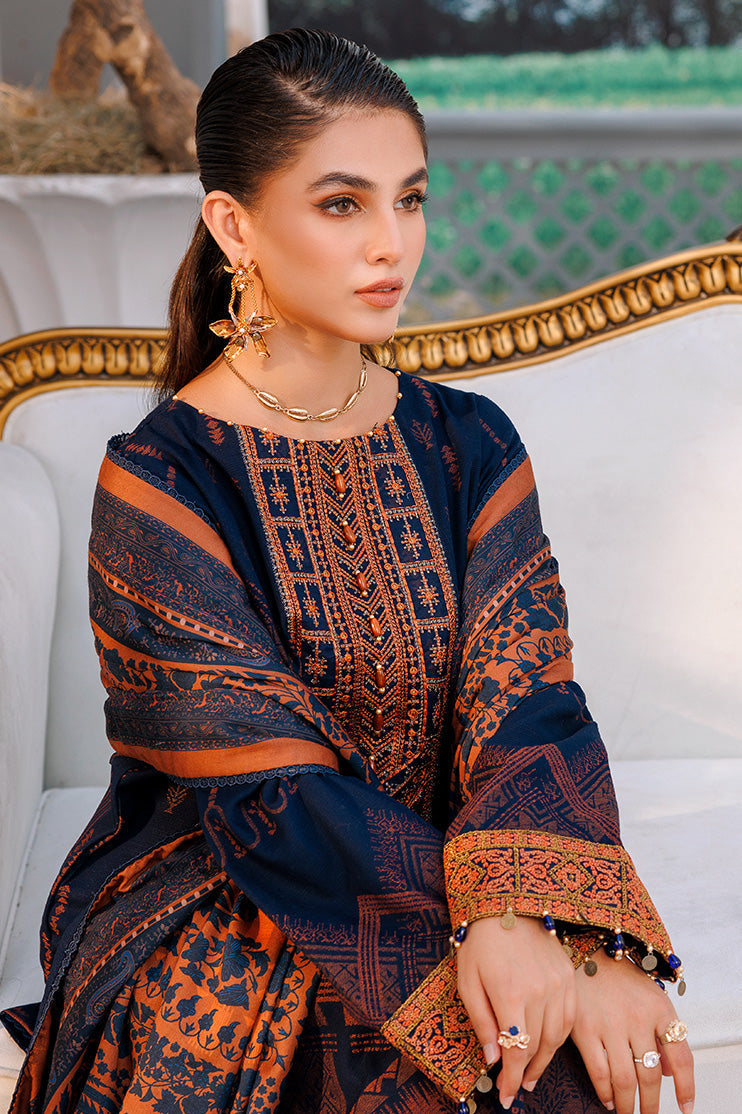 Picture of Ellena - 3-PC Unstitched Jacquard Suit - Available at Raja Sahib