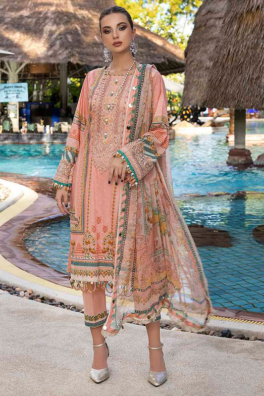 Picture of Ellena - 01 Aila Guzel Lawn Collection - Available at Raja Sahib