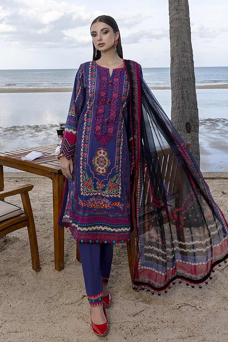 Picture of Ellena - 02 Lina Guzel Lawn Collection - Available at Raja Sahib