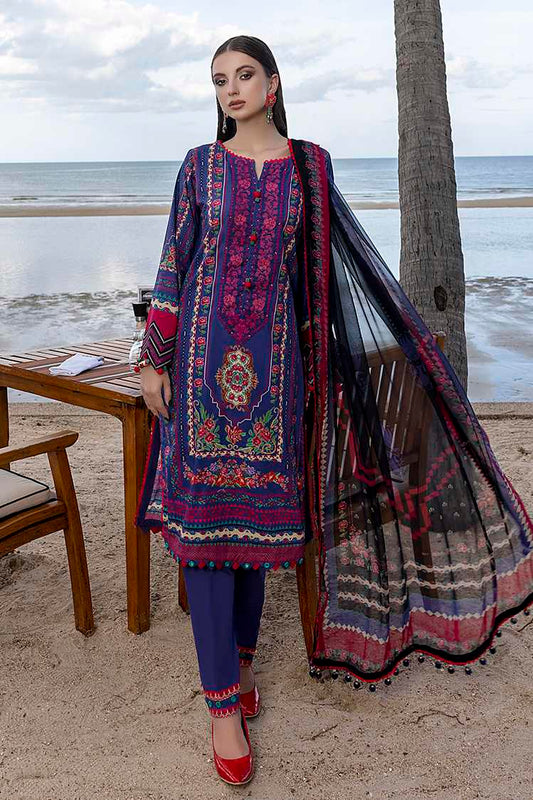 Picture of Ellena - 02 Lina Guzel Lawn Collection - Available at Raja Sahib