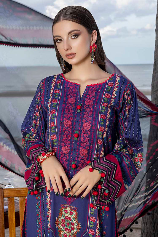 Picture of Ellena - 02 Lina Guzel Lawn Collection - Available at Raja Sahib