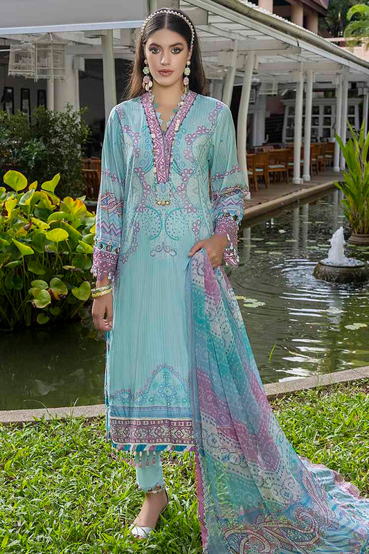 Picture of Ellena - 07 Zella Guzel Lawn Collection - Available at Raja Sahib