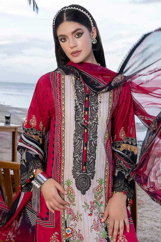 Picture of Ellena - 08 Gracie Guzel Lawn Collection - Available at Raja Sahib