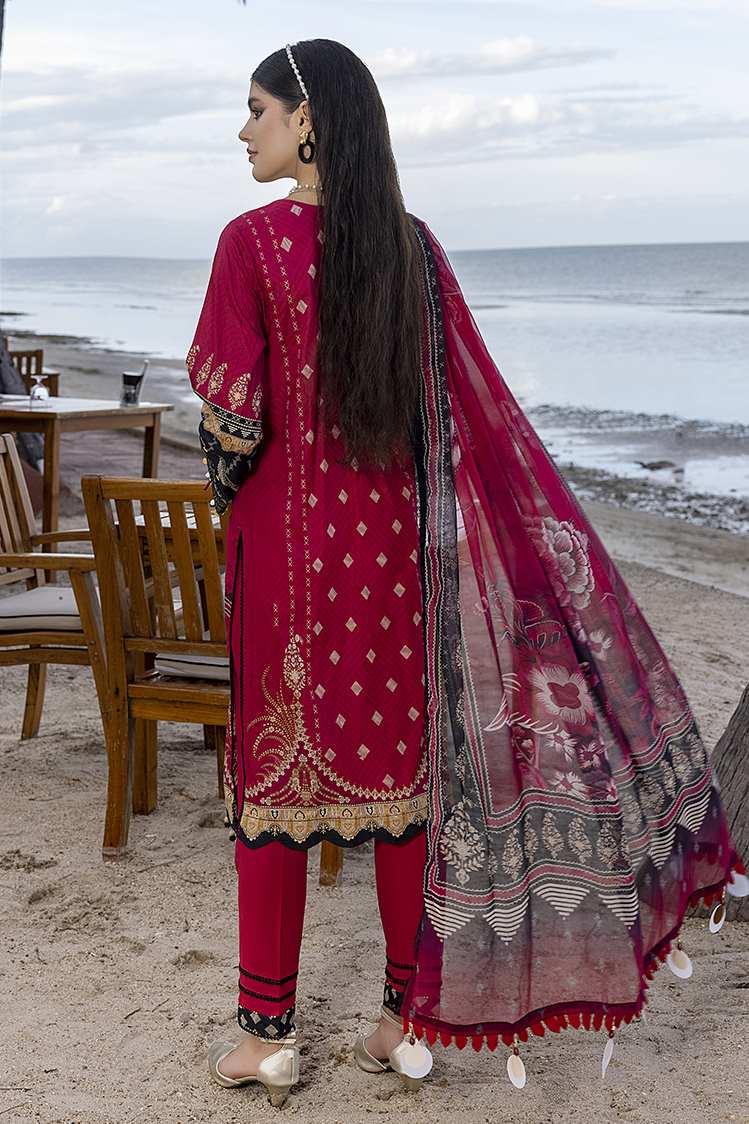 Picture of Ellena - 08 Gracie Guzel Lawn Collection - Available at Raja Sahib