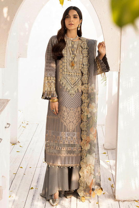 Picture of Ellena - 3-PC Unstitched Jacquard Suit - Available at Raja Sahib