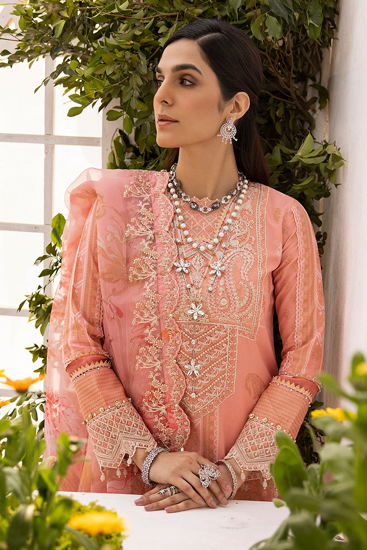 Picture of Ellena - 3-PC Unstitched Jacquard Suit - Available at Raja Sahib