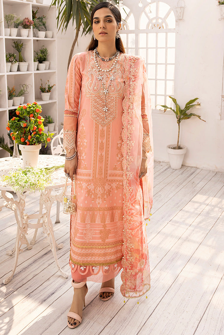 Picture of Ellena - 3-PC Unstitched Jacquard Suit - Available at Raja Sahib