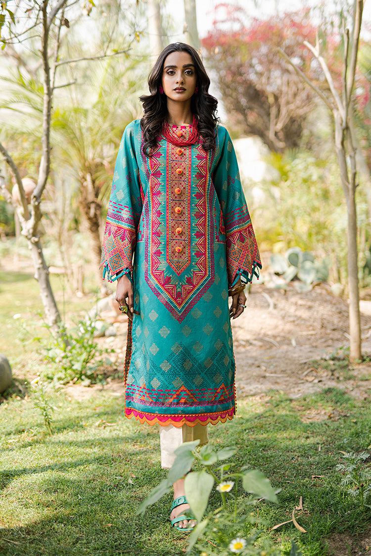 Picture of Ellena - 1-PC Unstitched Jacquard Kurti - Available at Raja Sahib