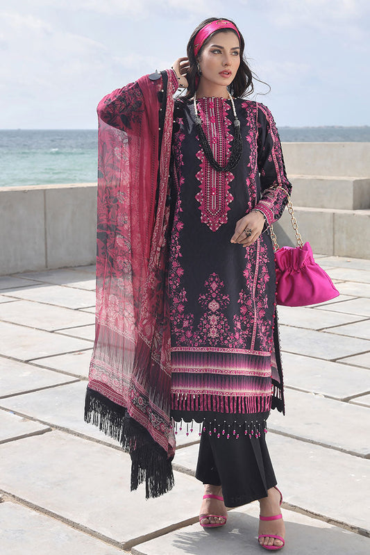 Picture of Ellena - 3-PC Unstitched Printed Lawn - Available at Raja Sahib