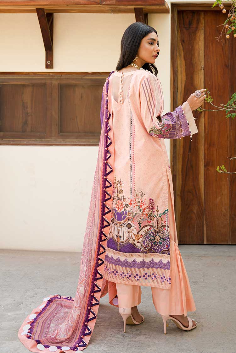 Picture of Ellena - 3-PC Unstitched Lawn Suit - Available at Raja Sahib